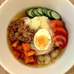 【レシピ】冷麺に合う！ピリ辛牛肉